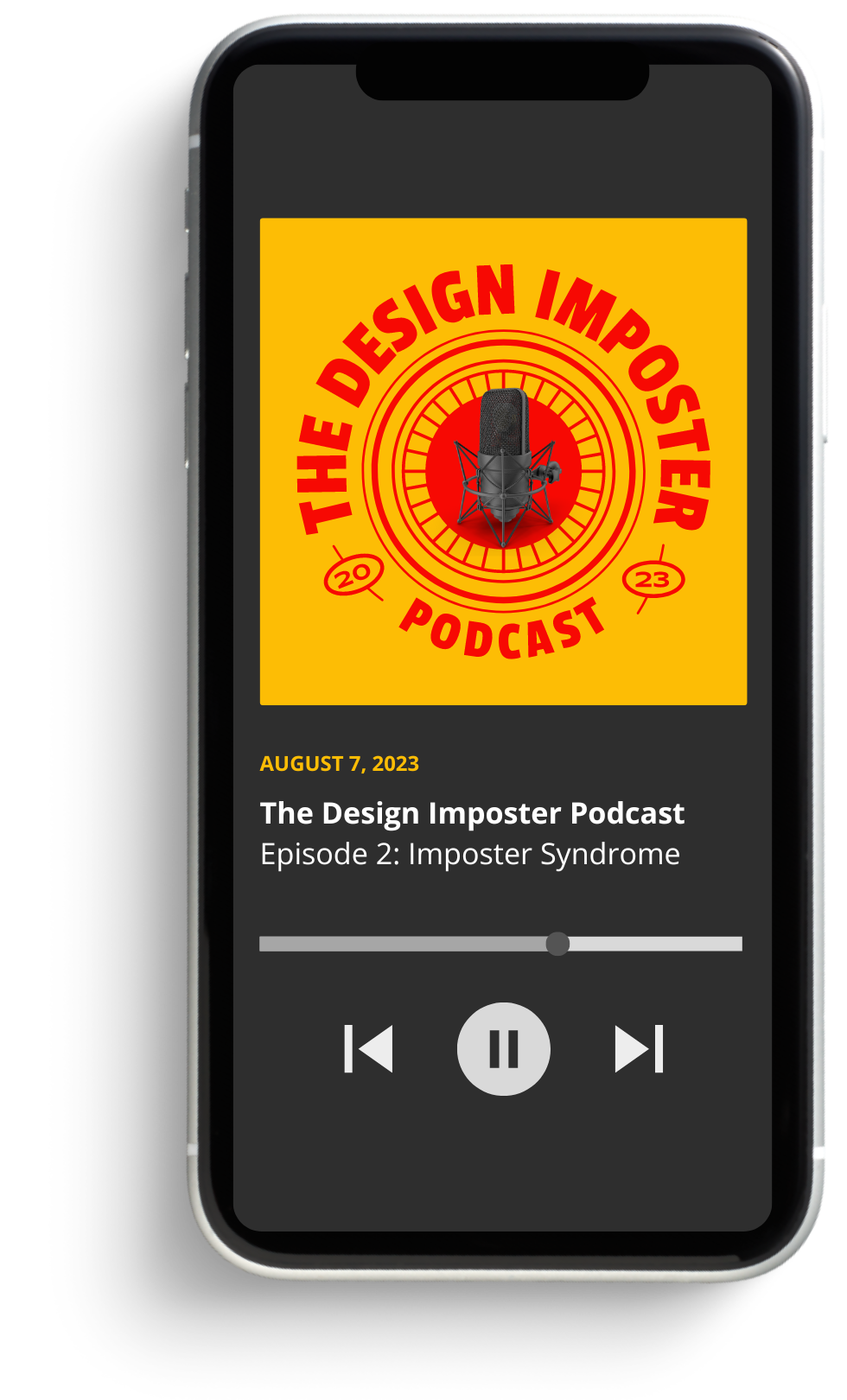 Design Imposter Podcast Iphone Mockup